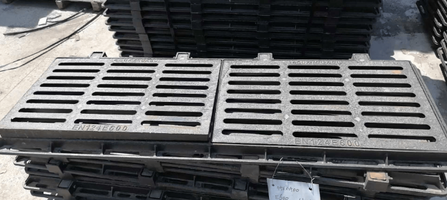 曲江球墨铸铁连体双篦展示